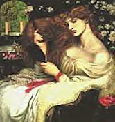 Lady Lilith by Dante Gabriel Rossetti