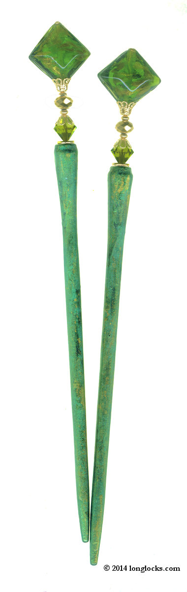 Rossetti's Lover LongLocks LuminiStix Hair Sticks