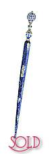 Sapphire Sparkle FoilStix Hair Stick
