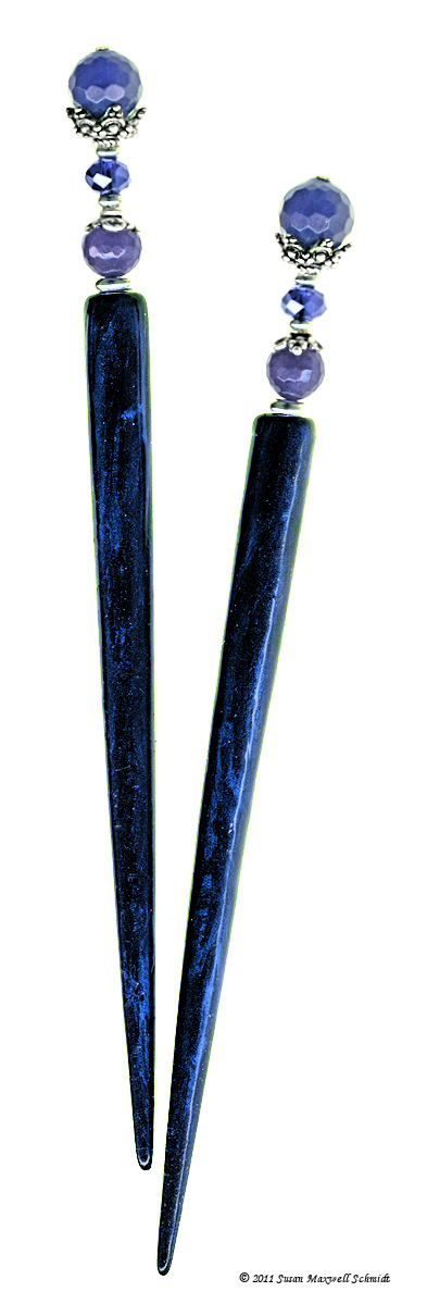 Sapphire Sublime LongLocks Hair Jewelry Design