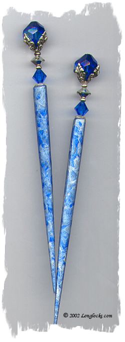 Sargasso Sea LongLocks ImpressioniStix Hair Sticks