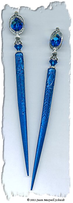 Sea of Capri LongLocks SterlingStix Hair Sticks