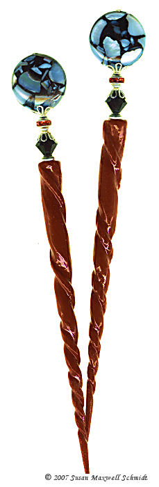 Sea Sophistication LongLocks GemStix Hair Sticks
