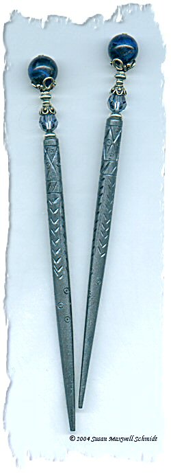 Sea Tempest LongLocks GemStix Hair Sticks