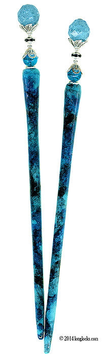 Sea Witch LongLocks Design - Click to see our hair jewelry catalog!