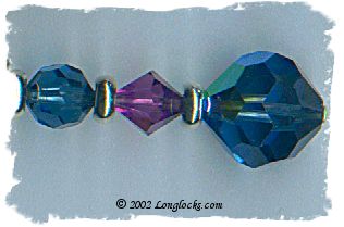 Sentimental Blues LongLocks Hair Sticks