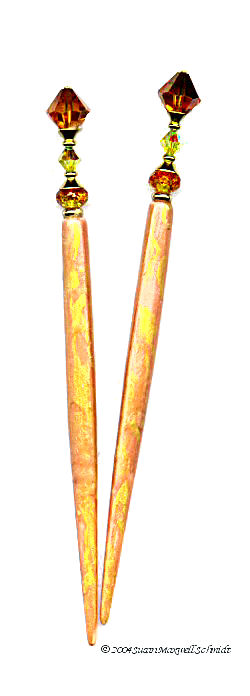September Morn LongLocks GossamerStix Hair Sticks