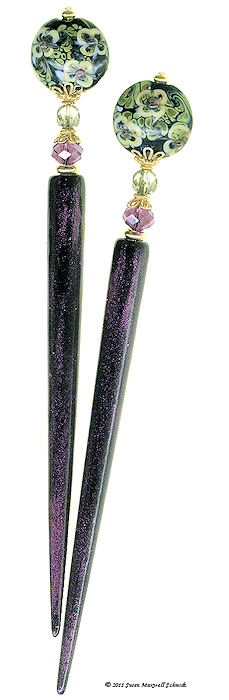 Shady Garden LongLocks Design - Click to see our hair jewelry catalog!