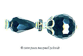 Silvered Jet LongLocks Hair Accessories