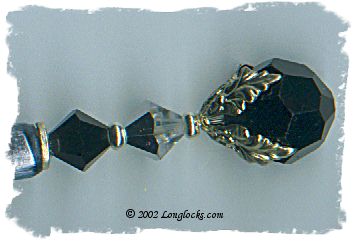 Silver Night LongLocks HairSticks