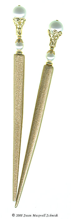 Simplicity Pearl LongLocks BridalStix Hair Sticks