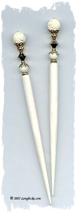 Simply Rose LongLocks GemStix Hair Sticks