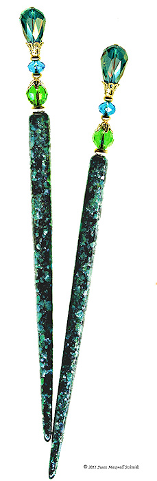 Siren Gems LongLocks Design - Click to see our hair jewelry catalog!
