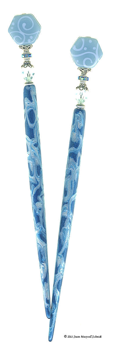 Sky Illusion LongLocks Hair Jewelry Design