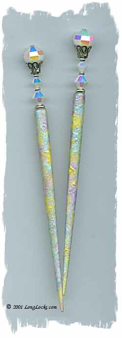 Snow Baby ImpressioniStix Hair Sticks