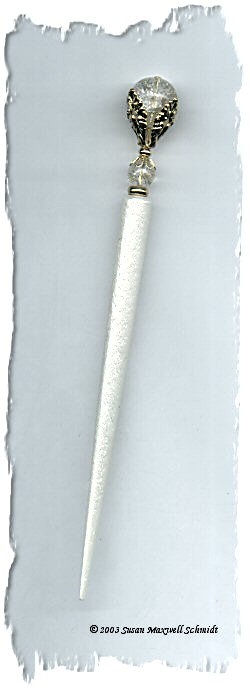 Snowball LongLocks IndividualiStix Hair Stick