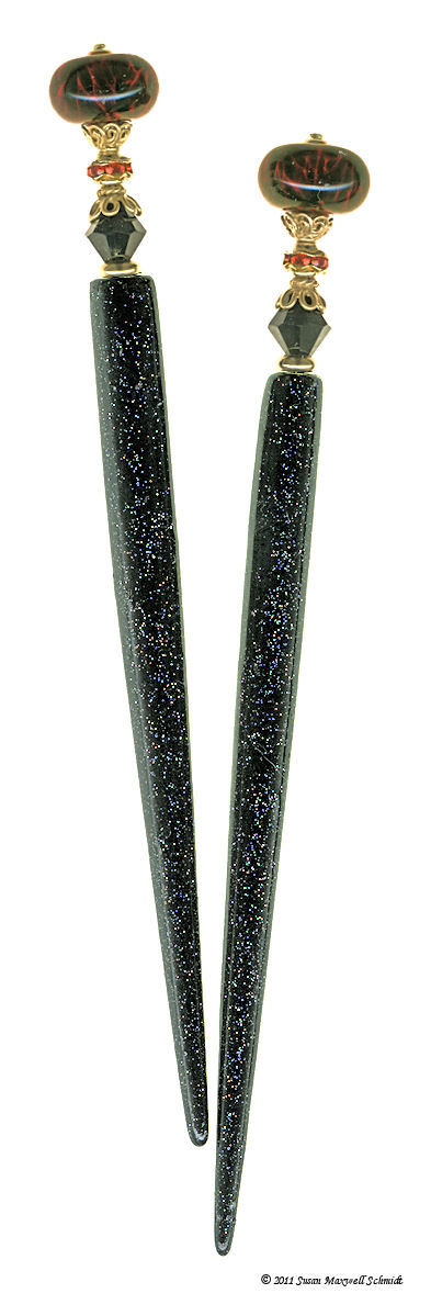Solar Sizzle LongLocks Hair Jewelry Design