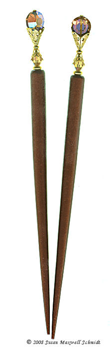 Spiced Coffee LongLocks RapunzelStix Hair Sticks