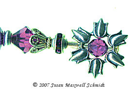 Spinning Plum LongLocks Hair Jewelry