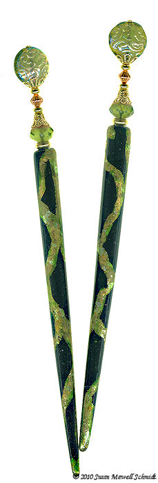 Spring's Hues LongLocks Design - Click to see our hair jewelry catalog!