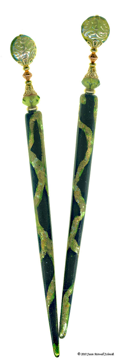 Spring's Hues LongLocks Hair Jewelry Design