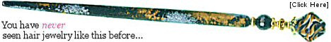 Stalking Midnight Special Edition LongLocks MystStix Hair Jewelry