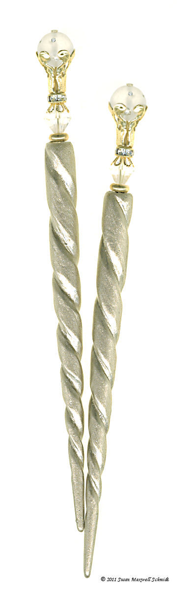 Starlit Bride LongLocks Hair Jewelry Design