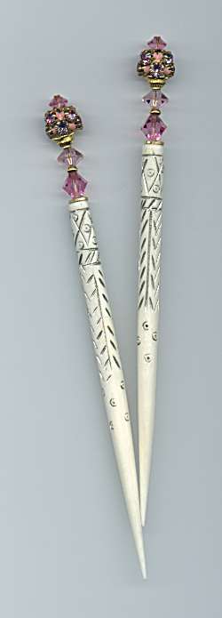 Strawberry Fizz LongLocks HairSticks