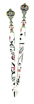 Strawberry Serenade Special Edition LongLocks Stix Nouveau Hair Jewelry