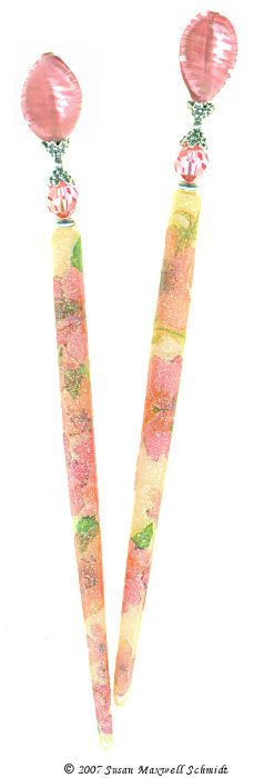 Sugared Blossom Special Edition SugarStix LongLocks Hair Jewelry - Click to see our full catalog!