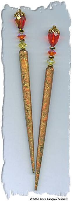 Summer Sunrise LongLocks DrizzleStix Hair Sticks