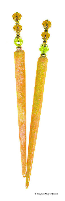 Sunset Dragon LongLocks Design - Click to see our hair jewelry catalog!