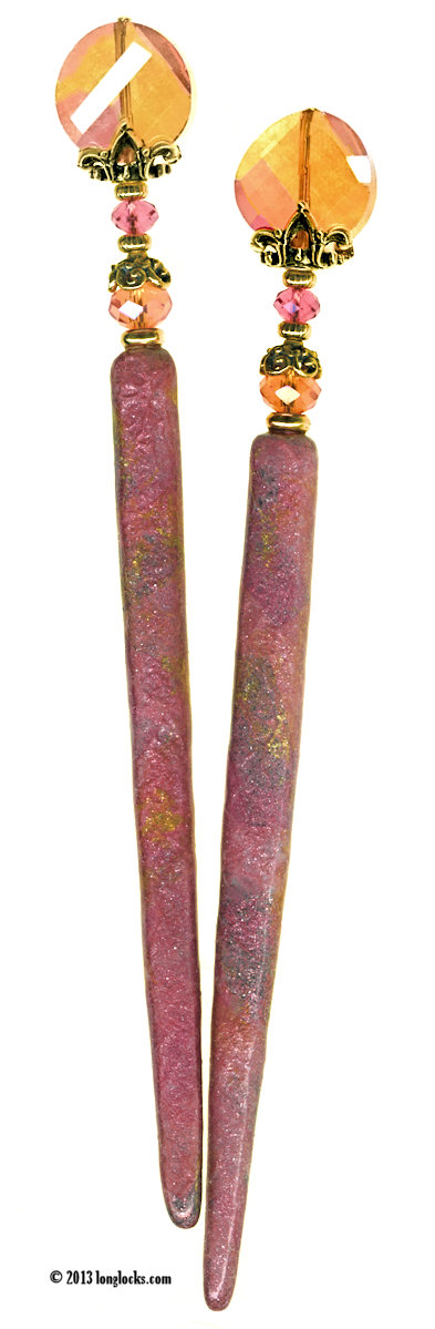 Sunshine Shimmer LongLocks ShimmerStix Hair Sticks