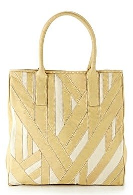 Hype Harry Patchwork Tote in Sand