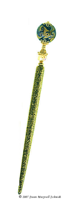 Swirling Topaz Special Edition LongLocks IndividualiStix Hair Stick