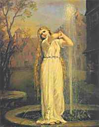Undine by John William Waterhouse - Click to send as a free postcard!