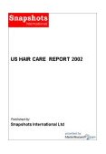 U.S. Hair Care Report 2002 [DOWNLOAD: PDF]
