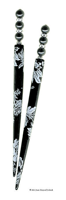 Victoria's Pearls LongLocks Design - Click to see our hair jewelry catalog!