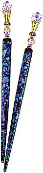 Violet Pearl PearliStix Hair Jewelry