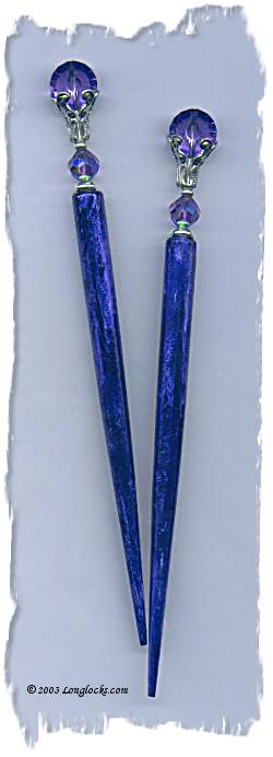 Violet Rapture LongLocks FantasyStix Hair Sticks