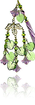 Violets Vining GeishaStix Hair Pin