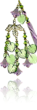 Violets Vining GeishaStix Hair Pin