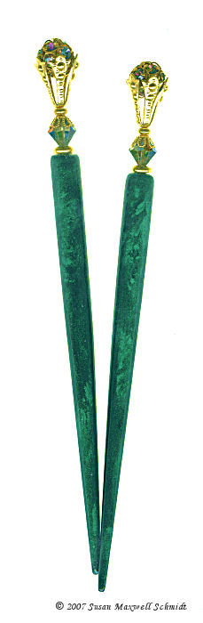 Vitrail Forest LongLocks FantasyStix Hair Sticks