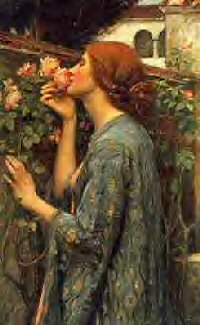 'Soul of the Rose' by John William Waterhouse - Click to send as a free postcard!