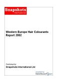 Western Europe Hair Colourants Report 2002 [DOWNLOAD: PDF]