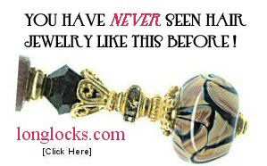 Whipped Cocoa Special Edition LongLocks FuturiStix Hair Jewelry