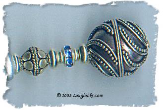 Whirled Peace LongLocks Hair Jewelry
