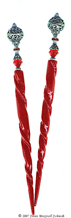 Wicked LongLocks SterlingStix Hair Sticks