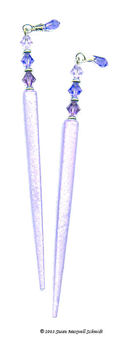 Wisteria Petals LongLocks SwingStix Hair Sticks
