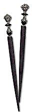 Zanzibar SterlingStix Hair Sticks - Click to see more!
